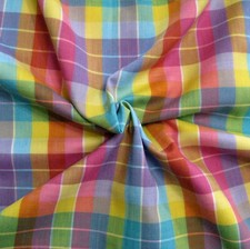 Vintage rainbow plaid for sale  Sheffield Lake