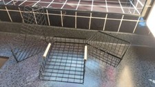 Black metal basket for sale  BATLEY