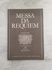 Messa requiem verdi usato  Iseo