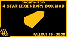 Fallout 76 - 4 Star Legendary Mod Box (Xbox), usado comprar usado  Enviando para Brazil