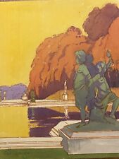 Corda Henri (1871-1950) & Projet D’Affiche Pour les Jardins de Versailles & 1940 comprar usado  Enviando para Brazil
