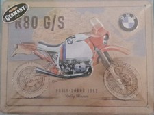 Blechschild bmw r80 gebraucht kaufen  Weil am Rhein