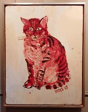 Oil painting cat for sale  MORETON-IN-MARSH