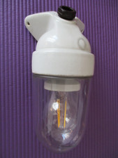 Antike glaskolben lampe gebraucht kaufen  Seehausen, Zehrental
