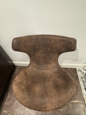 Brown leather swivel for sale  White Plains