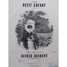 Piano Quidant Alfred criança pequena cantor ca1850, usado comprar usado  Enviando para Brazil