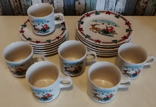 Teiliges kaffeservice weihnach gebraucht kaufen  Cuxhaven