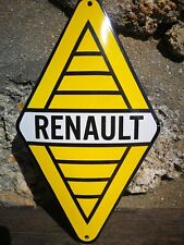 Plaque émaillée renault d'occasion  Le Mesnil-Saint-Denis