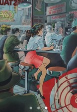 Daniel authouart lithographie d'occasion  Aurillac