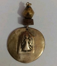 RARO Amuleto Patri Antigo Antigo Ouro 4k Círculo Hoi Mata 8,34 gramas, usado comprar usado  Enviando para Brazil