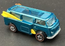 Hot Wheels Redline 1969 VW Beach Bomb Bus HK Aqua Volkswagen Hong Kong comprar usado  Enviando para Brazil