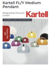 Kartell fly pendant for sale  SUNDERLAND