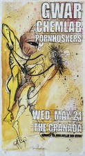 Gwar silkscreen concert for sale  Graton