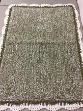 Tapete de banho Chesapeake Merchandising 21” x 32” peridoto de crochê #249V comprar usado  Enviando para Brazil