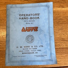 ward lathe for sale ward lathe for sale BRIDGNORTH