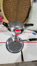 Nova panela de pressão clássica Hawkins 5 litros alumínio prata  comprar usado  Enviando para Brazil