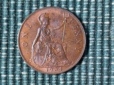 1934 one penny for sale  BECKERMET