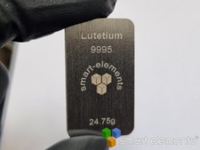 Barra de lingotes de metal lutecio 99,95% pureza - 24,75 g segunda mano  Embacar hacia Mexico