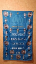 Drapeau olympique marseille d'occasion  Cesson
