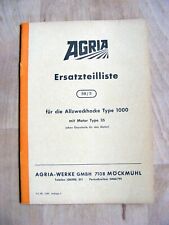 Agria agriette 1000 gebraucht kaufen  Dobel