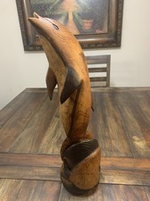 Hand carved dolphin for sale  Douglasville