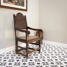 Wainscot chair oak for sale  CANNOCK