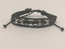 Bracciale regolabile cuoio usato  San Lucido