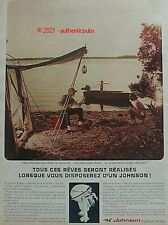 Publicite johnson moteur d'occasion  Cires-lès-Mello