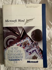 Microsoft word junior d'occasion  Mornant