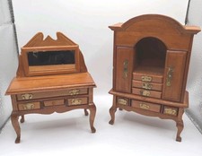 Usado, Armário e buffet vintage de madeira para casa de bonecas 2 portas 6 gavetas comprar usado  Enviando para Brazil
