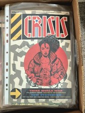 Crisis comic issue for sale  GRANTHAM