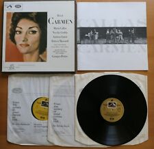 Usado, SAN 140-2 ED1 Maria Callas Bizet Carmen Pretre NEAR MINT 3LP EMI Angel Stereo comprar usado  Enviando para Brazil