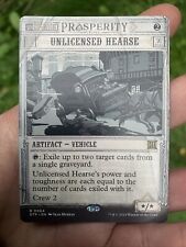 Mtg unlicensed hearse for sale  RUGBY