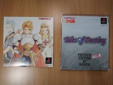 CONJUNTO/LOTE PS1 2x: Tales of Phantasia + Destiny Game Demo SONY PLAYSTATION 1 comprar usado  Enviando para Brazil