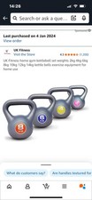 Kettlebell 4 6 for sale  ROMFORD