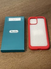 Capa transparente resistente corpo inteiro Diaclara iPhone 12 Pro Max 6.7 e acabamento vermelho A411, usado comprar usado  Enviando para Brazil