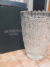 Vaso cristallo boemia usato  Bozen