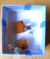 Hrstecker bernstein hrringe gebraucht kaufen  Dresden