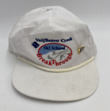 Boné vintage marca KC corda “Break Through” Vail/Beaver Creek escola de esqui comprar usado  Enviando para Brazil