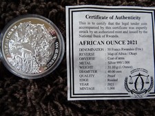 Ruanda african unce gebraucht kaufen  Landsberg am Lech