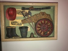 Nostalgic firefighter shadowbo for sale  Geneseo