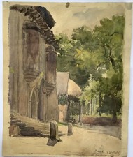 Magnifique peinture aquarelle d'occasion  Saint-Maur-des-Fossés