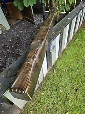 Wood mantle. woodburner for sale  DURHAM