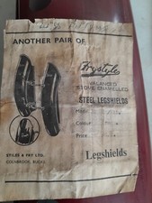 Frystyle leg shields for sale  BALLYMENA