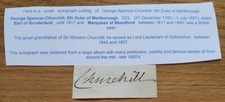 George spencer churchill for sale  BATHGATE