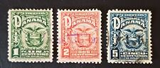 Francobolli panama stemma usato  Villachiara