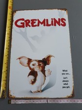 Gremlins movie sign for sale  ABERTILLERY