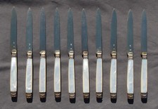 Couteaux manche nacre d'occasion  Barbentane