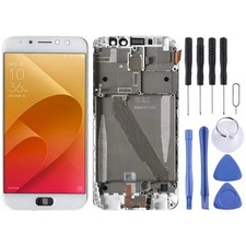 Pantalla Completa Asus Zenfone 4 Selfie Pro Zd552Kl Z01Md con Marco (Blanco) comprar usado  Enviando para Brazil