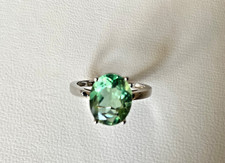 Sterling silver green for sale  UK